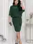 Платье Антония (зеленое) П11990