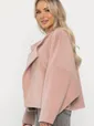 Пальто укороченное Хайт  (пудра) Б14315-7М