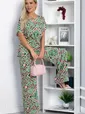 Костюм Аксиома успеха (зелено-розовый) К15337-5М