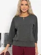 Джемпер трикотажный Претти (темно-серая) Б14993-50М