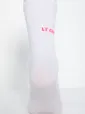 Носки LT Collection (белые/розовая надпись) Н04