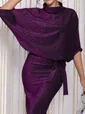 Платье Антония (пурпурное) П11989