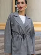Пальто-пиджак (серый) Б14131-7М