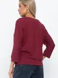 Джемпер трикотажный Претти (бордовый) Б14845-50М