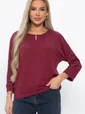 Джемпер трикотажный Претти (бордовый) Б14845-50М