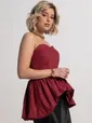 Корсет Эпатаж (вишневый) Б15216-53М