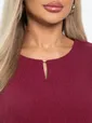 Джемпер трикотажный Претти (бордовый) Б14845-50М