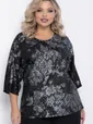 Блуза Австрия (черная) Б12365-27