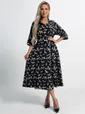 Платье Доминанта  (черное/собаки) П15360-16М
