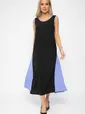 Сарафан Новый сезон (черно-голубой) П13629-10М