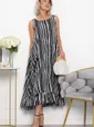 Сарафан Нимфа (черно-белый) П14052-10М