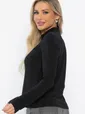 Водолазка трикотажная Лисса (черная) Б14298-22М