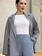 Пальто-пиджак (серый) Б14131-7М