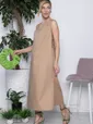 Платье Детали лета (бежевое) П13437-2М