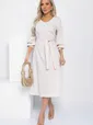 Платье Аглая (слоновая кость) П12735-4М