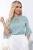 Блуза "Лоретта" (мята) НЬЮ Б6734 Блуза "Лоретта" (мята) НЬЮ Б6734