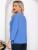 Блуза Прайм-тайм (голубая) Б071 Блуза Прайм-тайм (голубая) Б071