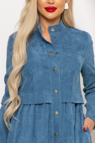 Платье "Муза" (джинс) П4118