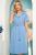 Платье "Августина" (голубое) П3680 Платье "Августина" (голубое) П3680