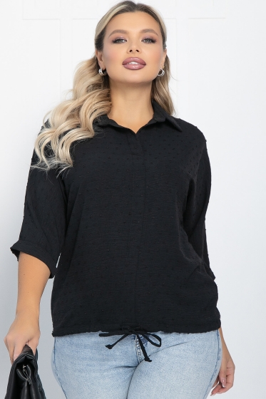 Туника Мона Лиза (черная) Б11576