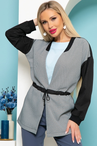 Жакет "На стиле" (гусиная лапка) Б4013