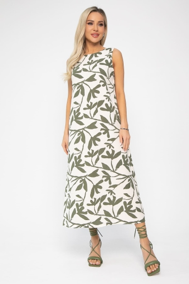 Платье Люсинда (бежевое) П13673-25М