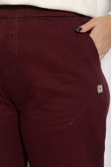 Джинсы Страсбург (винный) Б12713-12