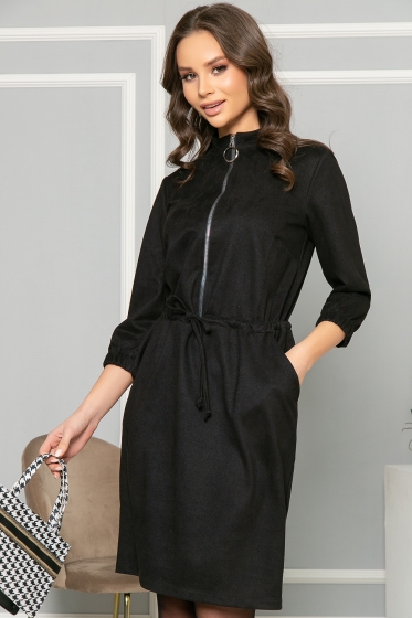 Платье "Сафари" (блэк) П5001