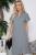 Платье Элина (серое) П10606 Платье Элина (серое) П10606