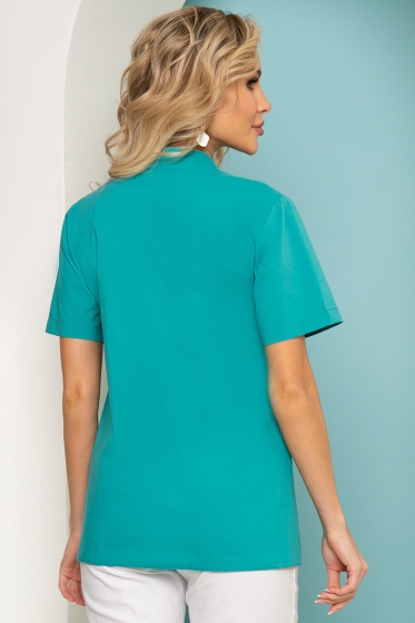 Блуза "Блум" (зеленое море) Б3536