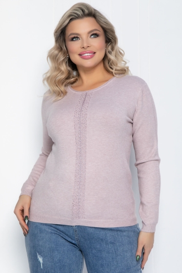 Джемпер Зимний вечер (пудра) Б12409-20