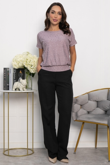 Блуза Нарния (светло-сиреневая) Б14068-3М